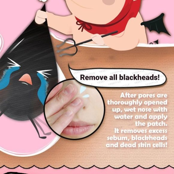 Elizavecca - Black Head Solution 3 Step Kit Nose Pore Strips 6 Packs - Picture 5 of 10